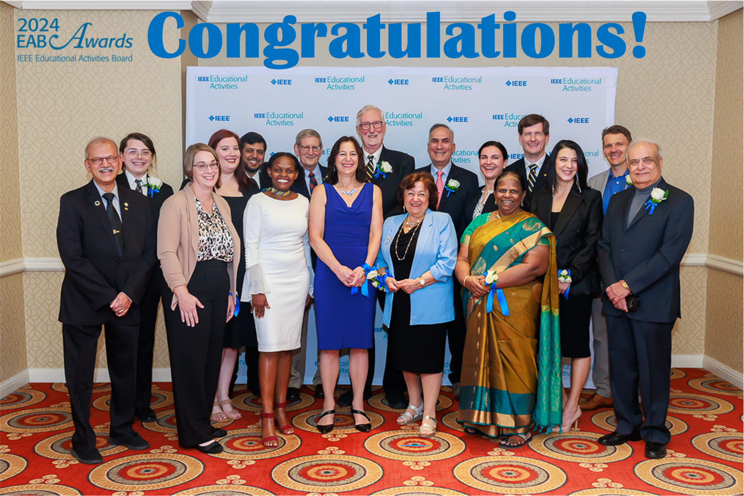 All 2024 EAB and HKN awardees